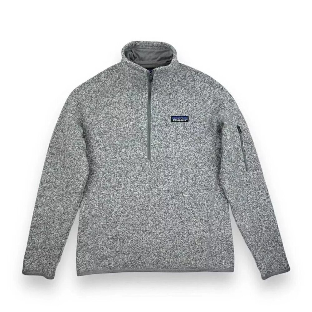 Patagonia Better Sweater 1/4 Zip Fleece Pullover Womens Size Med